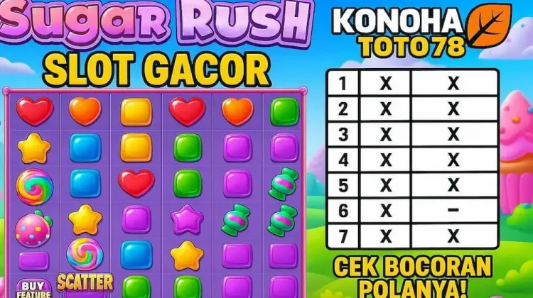 Sugar Rush Slot Gacor di Konohatoto78 Cek Bocoran Polanya!-jackpotmanis.com