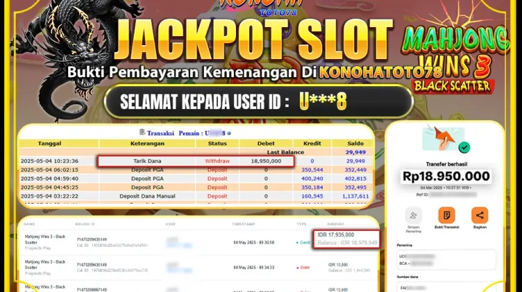 bukti jp scatter hitam Konohatoto78