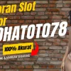 Update Terbaru! Bocoran RTP Hari Ini Konohatoto78 100% Akurat