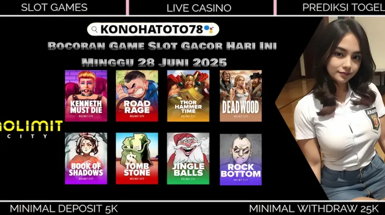 Bocoran Slot Nolimit City Terbaru di Konohatoto78