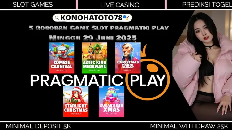 Bocoran Slot Pragmatic Resmi Buat Jackpot Harian
