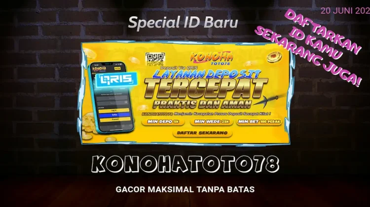 Baru Daftar Slot Gacor Langsung WD! Konohatoto78 Emang Slot Gacor Asli