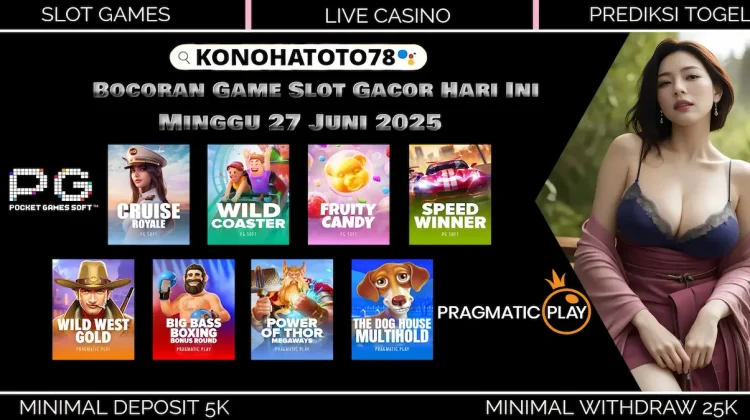 Update Bocoran Slot Gacor Konohatoto78: Modal Receh Bisa Untung Besar