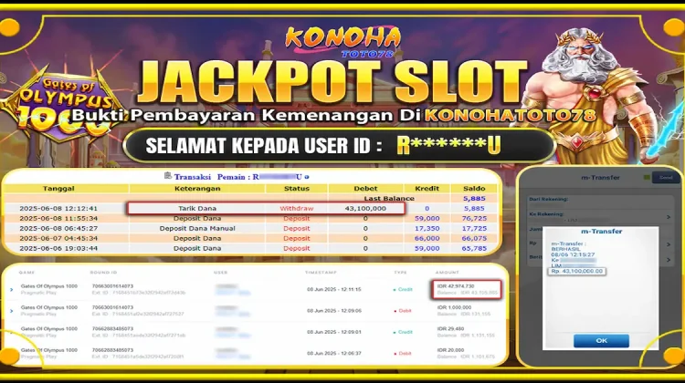 Pola Olympus 1000 Ini Lagi Gacor Parah! Bukti Nyata Jackpot 43,1 Juta!
