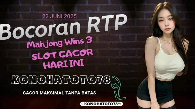 Mahjong Black Scatter RTP 98%! Saatnya Panen Duit di Konohatoto78