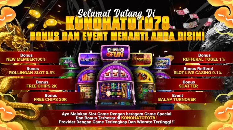 Akun Baru Pasti Maxwin di Situs Resmi Konohatoto78