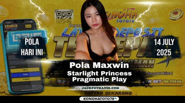 Bocoran Pola Maxwin Princess Hari Ini di Konohatoto78