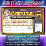 Bukti WD Jackpot Slot Gates Olympus 1000 Rp21,6 Juta!