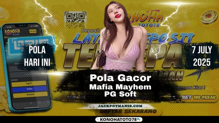 Cara Menang Mafia Mayhem PG Soft di Konohatoto78
