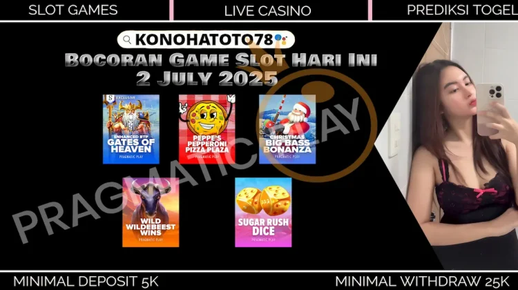 Game Slot Populer 2025 dengan Bonus Terbesar di Konohatoto78