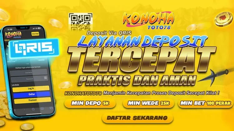 Konohatoto78 Situs Slot Online Terpercaya dengan Server Anti Lag
