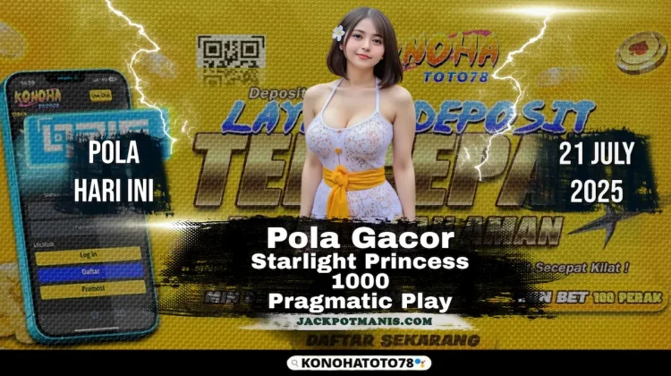 Pola Akurat Starlight Princess 1000 Buktikan Profit Rp19,2 Juta!