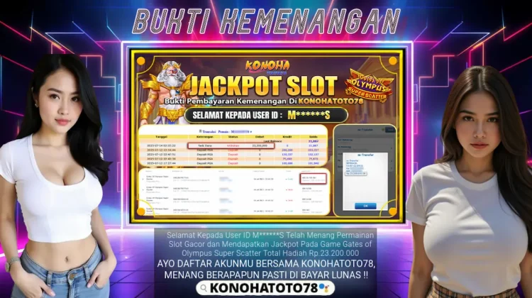 Pola Gacor Gates of Olympus Super Scatter Jackpot Rp23,2 Juta!