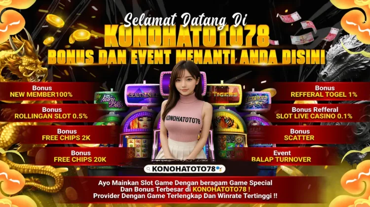 Situs Gacor Hari Ini: Info Slot RTP Live Terbaik di Konohatoto78
