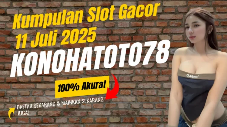 Slot Gacor Pasti WD di Situs Terpercaya Konohatoto78