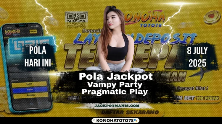 Slot Vampy Party JP: Modal Kecil JP Besar di Konohatoto78!