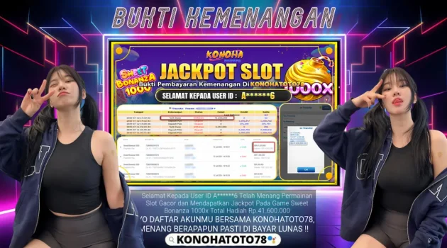 Sweet Bonanza 1000 Online di KONOHATOTO78 Terbukti Gacor