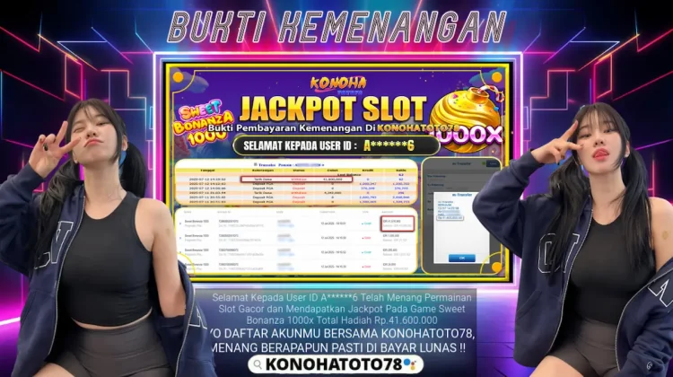 Sweet Bonanza 1000 Online di KONOHATOTO78 Terbukti Gacor