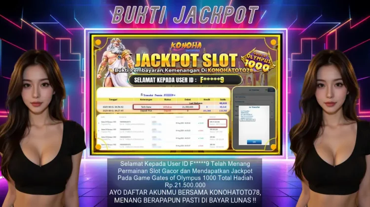 Konohatoto78 Terbukti Bayar Jackpot Slot Gacor Hari Ini